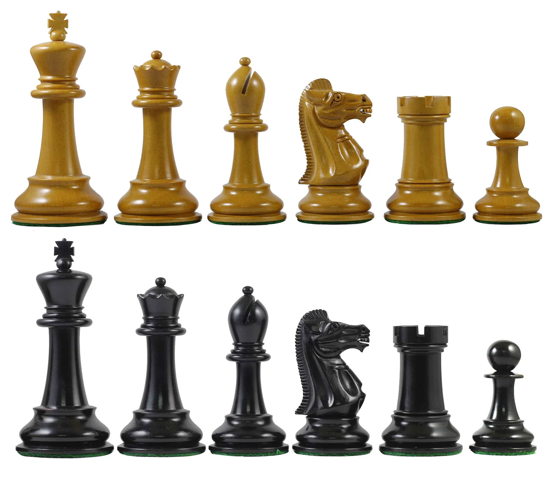 Chess Pieces with 3.75 King Height